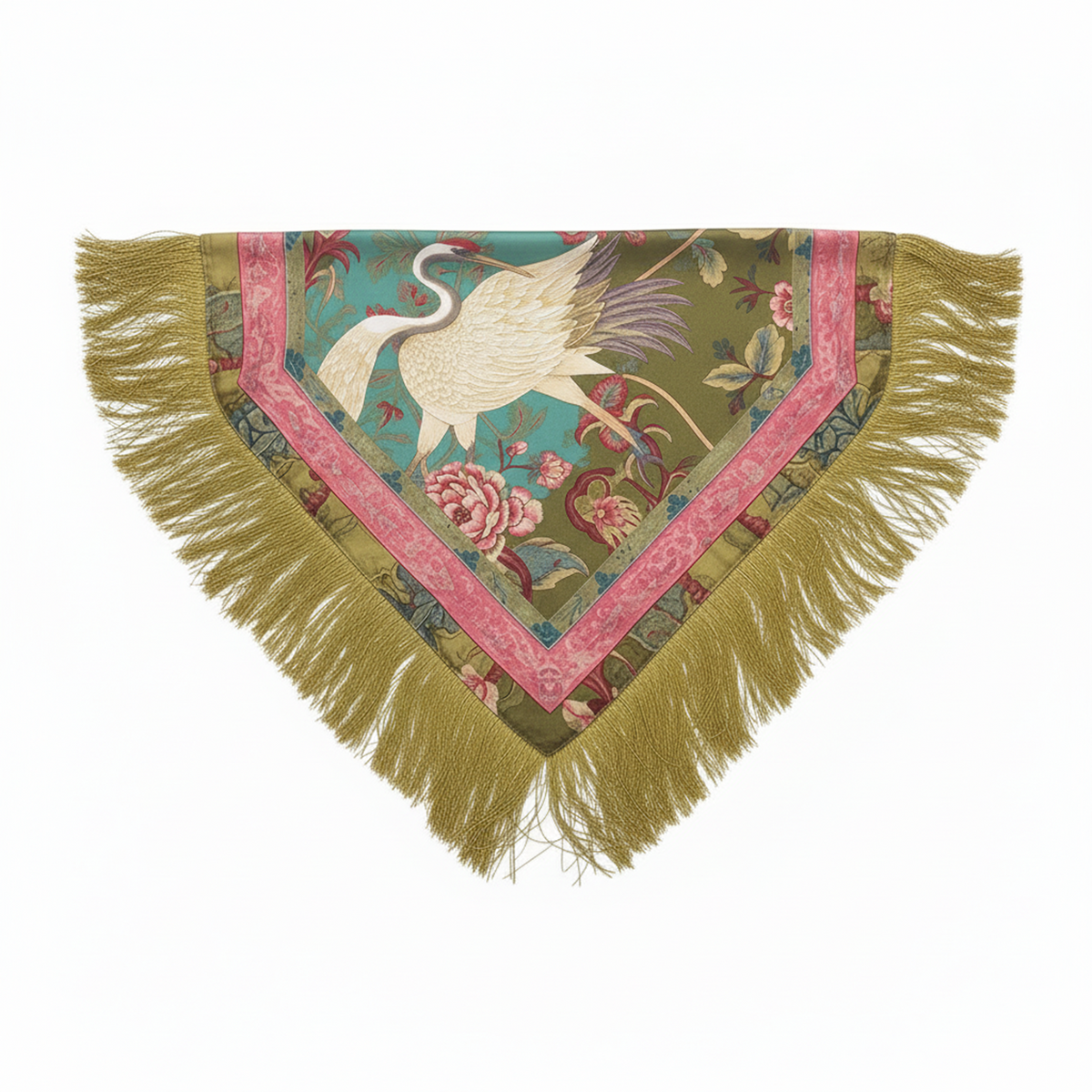Vintage Patchwork Tassel Scarf