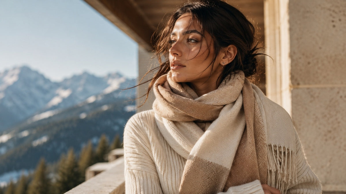 Signature Scarves, Considered Down to the Weave
