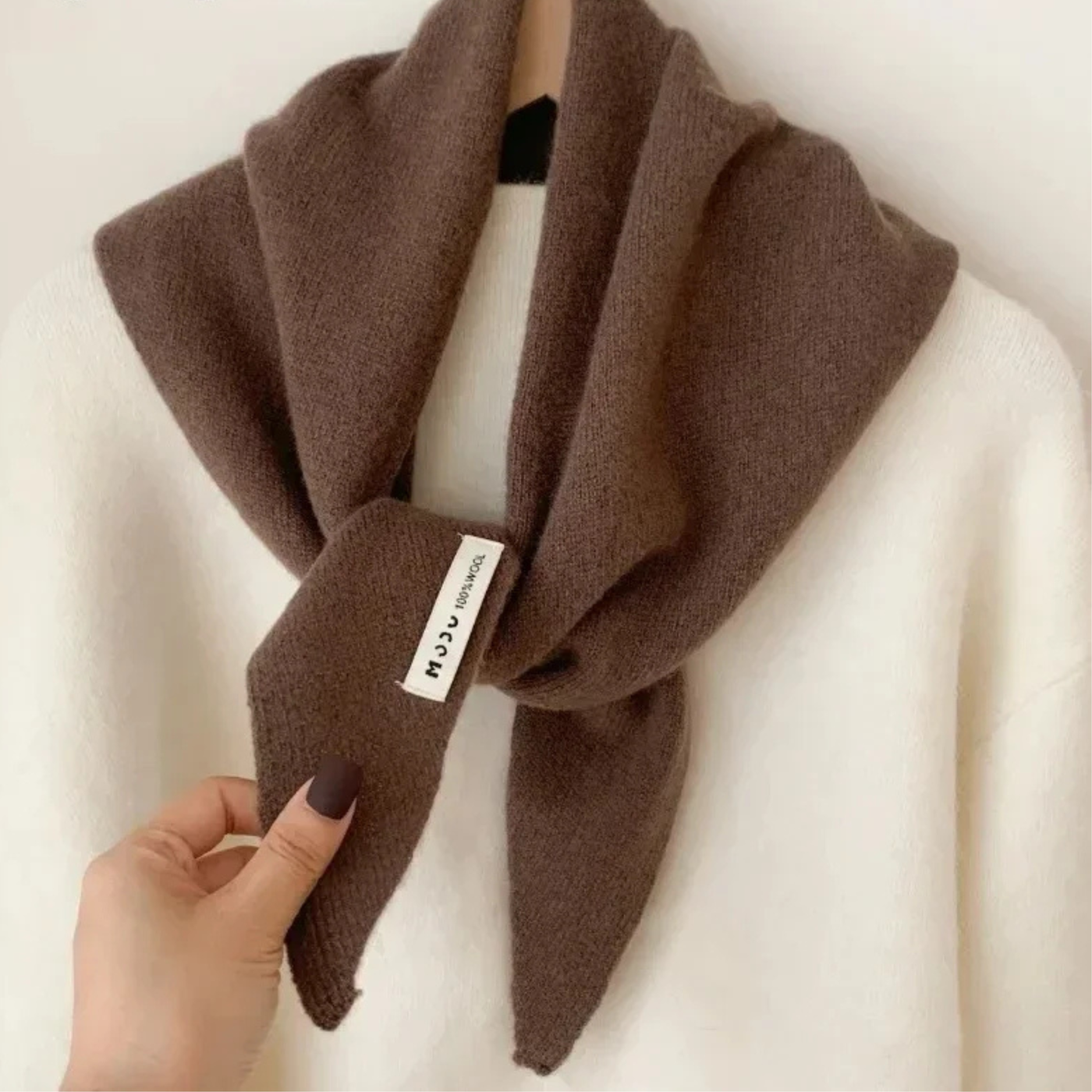 Sophie scarf styled