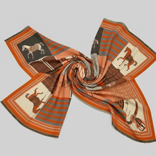 Horse Print Shawl Wrap